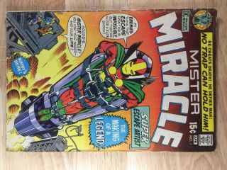 Mister Miracle 1 1st App Jack Kirby,  Dc Comics 1971