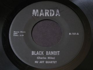 Nu Art Quartet Black Bandit Marda Detroit Spritual Jazz Soul Funk 45 Hear