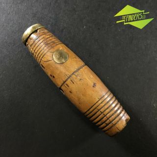 Rare Antique Edward Preston & Sons Maple Adjustable Gimlet Auger Bit Handle
