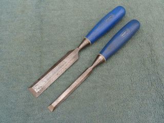 Bevel Edged Chisels By Marples,  England,  Vgc.