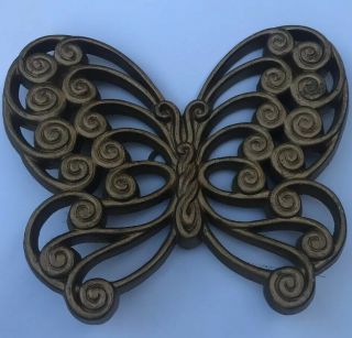 Vintage Burwood Products Butterfly Wall Hanging Decor,  2146 1970 