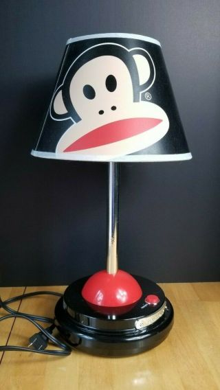 Paul Frank Julius The Monkey Table Lamp Black And Red