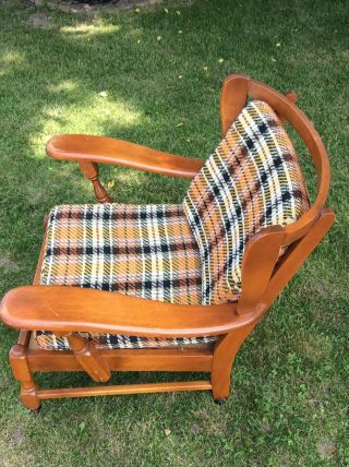 Vintage Heywood Wakefield Mid Century Modern Lounge Chair 2