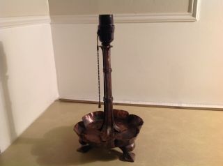 Copper Arts And Craft Lamp 2