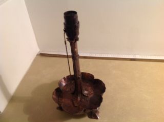 Copper Arts And Craft Lamp 3