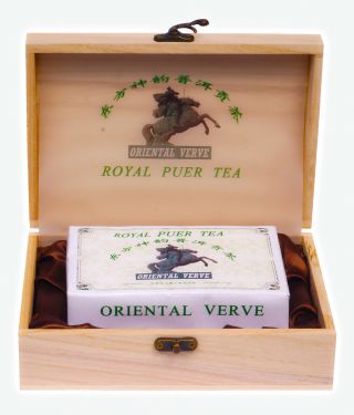 The Most Expensive Chinese Puer Tea Oriental Verve Royal Puer Tea 0.  50kg