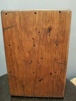 Antique/Vintage Solid Wood Apothecary Spice Cabinet 3 Drawers 10 