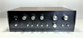 Vintage 1970s Sansui Au - 555a Solid State Stereo Amplifier | Faulty For Repair
