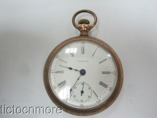 Antique American Waltham Grade No 820 15j 18s Model 1883 Pocket Watch 1899
