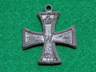 Wwi Imperial German - Prussian " Iron Cross " Patriotic Medal