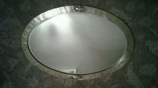 Arts And Crafts Brass Wall Mirror Vgc