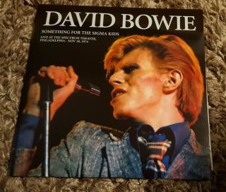 David Bowie Something For The Sigma Kids 2lp Rare White Vinyl