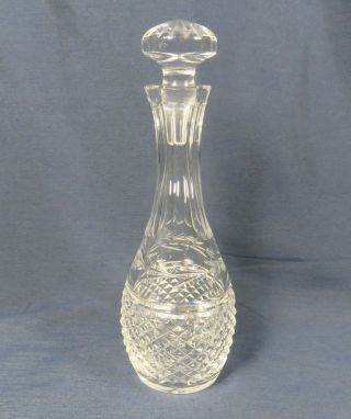 Waterford Crystal Decanter And Stopper Glandore Pattern Vintage