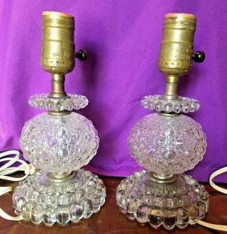 Crystal Lamps Set Of 2
