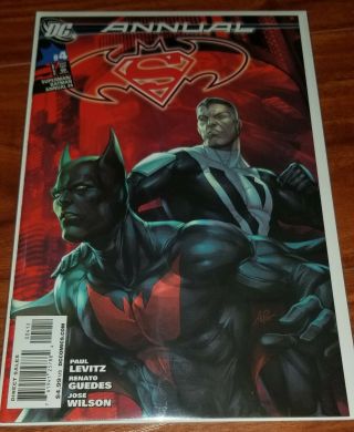 Dc Superman Batman Annual 4 Second Print Variant Nm 1st Appearance Batman Beyond