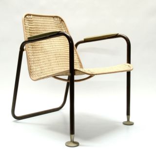 Lloyd Capri Mid Century Modern Metal Lawn Chair