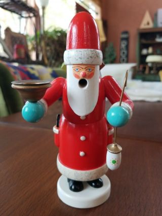 Vintage Erzgebirge German Santa Christmas Smoker Incense Burner