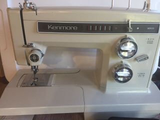 Vintage Kenmore,  Sewing Machine 1625 Model,  158.  16250 Open Arm,  Exc