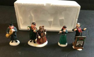 Chamber Orchestra Set Of 4 Dept 56 Christmas In The City 1994 5884 - 0