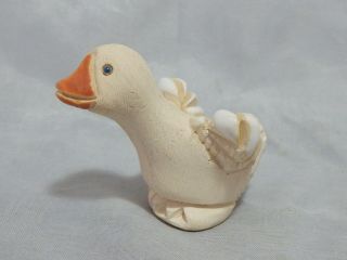 Artesania Rinconada Baby Goose Figurine