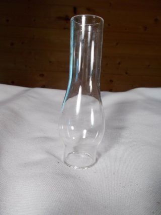 Glass Kerosene Miniature Oil Lamp Chimney 1&1/8 Inch Base 4&1/2 Inches Tall