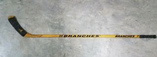 Vintage Branches 7700 Wood Hockey Stick Made In Usa