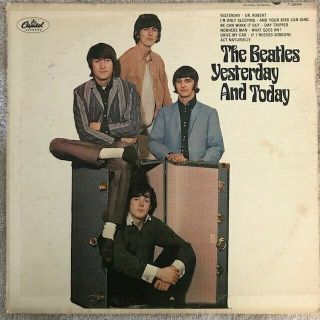 The Beatles - Yesterday And Today Lp (1966) Capitol - T - 2553.  Vg,  /vg, .  Mono
