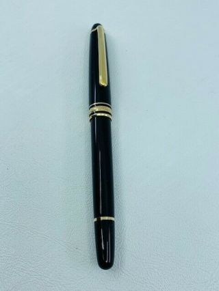 Montblanc Meisterstuck 144 Vintage Classique Piston Pen 14k Gold 4810 Nib