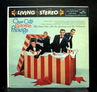 The Crew Cuts Surprise Package Lp Vg,  Lsp - 1933 Living Stereo 1959 Usa 1s/1s