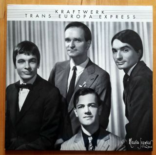 Kraftwerk Trans Europa Express 12 " Vinyl,  Album 1.  Press Germany 1977,  Poster M -