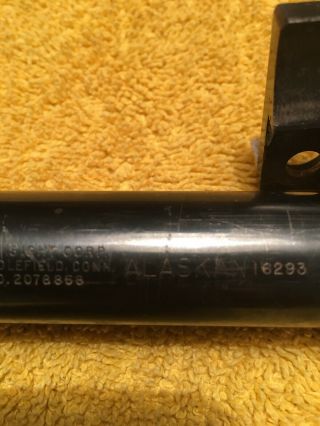 Vtg Lyman Alaskan 2 1/2 X Power Rifle Scope Fine Cross Hairs Us Pat.  2078858
