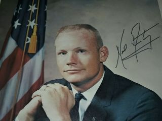Neil Armstrong Astronaut Signed Photo Autograph Nasa Apollo Autopen