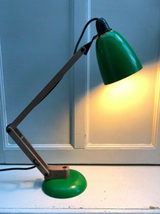 Vintage Mid - Century Emerald Green No.  8 Maclamp By T Conran For Habitat 60s/70s