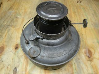 Vintage Perfection Burner Font Fuel Tank Kerosene Oil Heater Leak