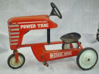 (collectors) Vintage Amf Power Trac Chain Drive Pedal Car