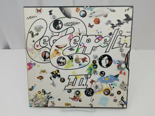 Led Zeppelin Iii Vinyl Record Lp Album Ex,  Immigrant Song Since I 