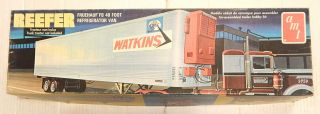 Vintage Amt Model T507 Truck Reefer Fruehauf Fb 40 Foot Refrigerator Watkins Van