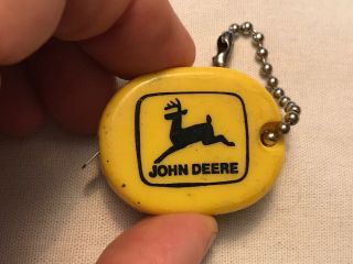 John Deere Vintage Tape Measure Keychain,  Canonsburg,  Pa. 2