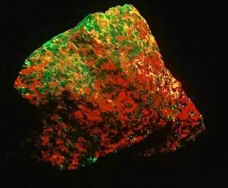 Fluorescent Minerals Rock Franklin Nj Huge Sterling Hill Willemite Calcite