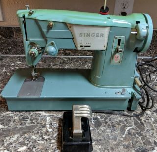 Vintage Singer 327k Sewing Machine For Parts/repair Only