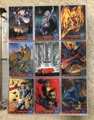 1994 Fleer Ultra X - Men,  Complete Base Set Of 150 Cards