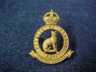 Orig Pre Ww1 Collar Badge The 34th Ontario Regiment