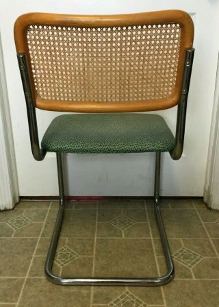 Vintage Mid Century Modern Marcel Breuer Cane Chrome Cesca Chair - PLEASE READ 3