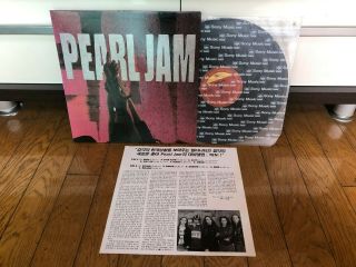 Pearl Jam Ten Sony Music Korea 11 Track Lp