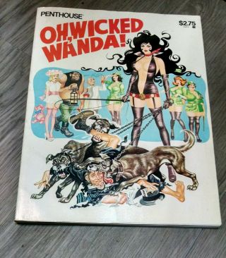 Penthouse Oh Wicked Wanda First Edition 1975 Adult Comic Vivid Color