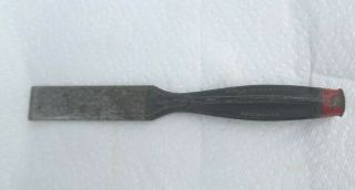 Vintage Crescent 1 Inch Wide No 175 All - Steel Wood Chisel Jamestown Made Usa