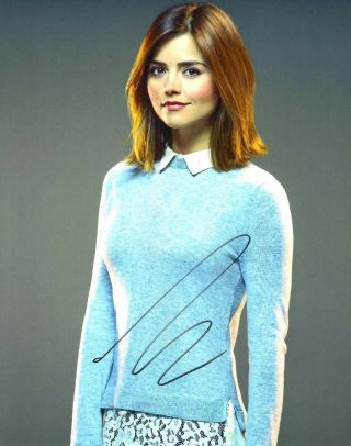 Jenna Louise Coleman Signed Autograph 10x8 Doctor Who