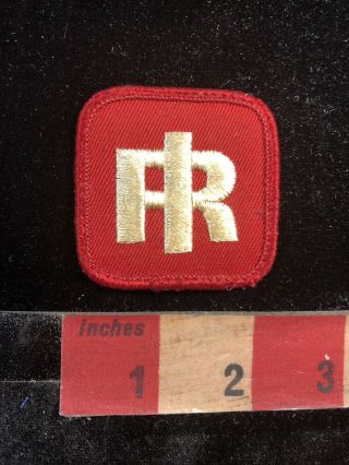 Ingersoll Rand Manufacturer Advertising Patch - White On Red Twill 93u7