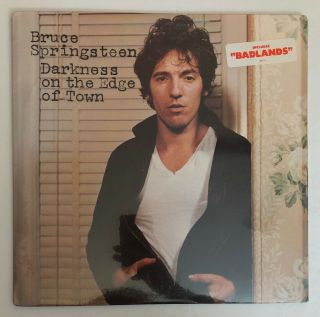 Bruce Springsteen - Darkness On The Edge Of Town - 1978 W/ Hype Sticker