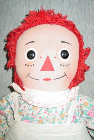 Vintage Raggedy Ann Doll 24 